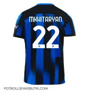 Inter Milan Henrikh Mkhitaryan #22 Replika Hemmatröja 2023-24 Kortärmad